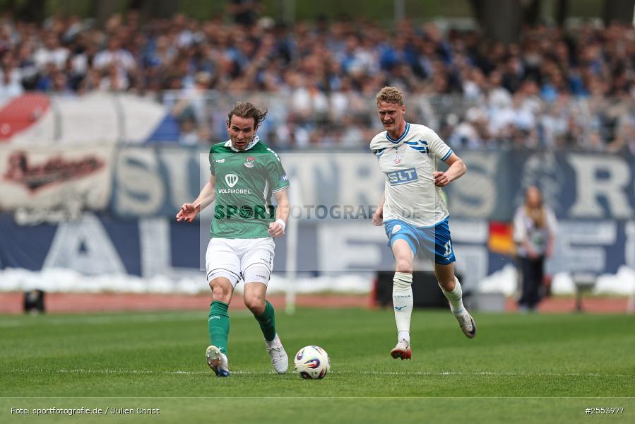 sport, Schweinfurt, Sachs-Stadion, Fussball, F.C. Hansa Rostock, DFB, 34. Spieltag, 3. Liga, 18.04.2026, 1. FC Schweinfurt 1905 - Bild-ID: 2553977