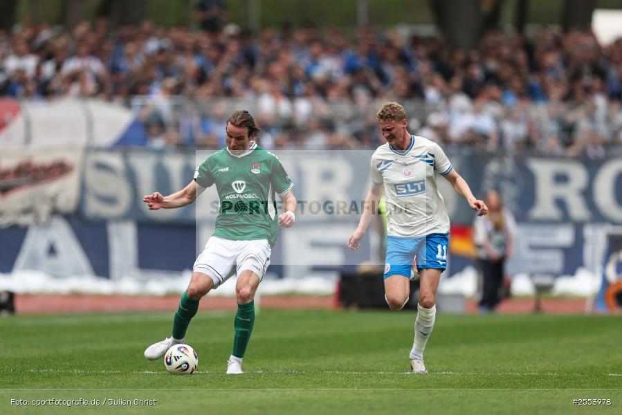 sport, Schweinfurt, Sachs-Stadion, Fussball, F.C. Hansa Rostock, DFB, 34. Spieltag, 3. Liga, 18.04.2026, 1. FC Schweinfurt 1905 - Bild-ID: 2553978