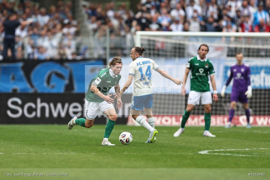 sport, Schweinfurt, Sachs-Stadion, Fussball, F.C. Hansa Rostock, DFB, 34. Spieltag, 3. Liga, 18.04.2026, 1. FC Schweinfurt 1905 - Bild-ID: 2553982