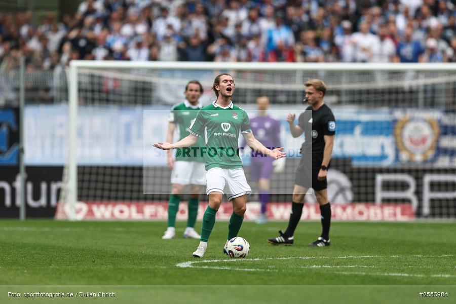sport, Schweinfurt, Sachs-Stadion, Fussball, F.C. Hansa Rostock, DFB, 34. Spieltag, 3. Liga, 18.04.2026, 1. FC Schweinfurt 1905 - Bild-ID: 2553986
