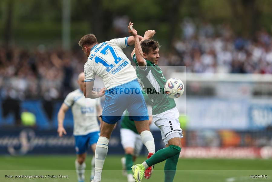 sport, Schweinfurt, Sachs-Stadion, Fussball, F.C. Hansa Rostock, DFB, 34. Spieltag, 3. Liga, 18.04.2026, 1. FC Schweinfurt 1905 - Bild-ID: 2554013