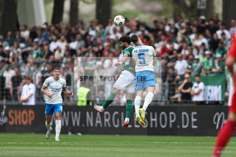 sport, Schweinfurt, Sachs-Stadion, Fussball, F.C. Hansa Rostock, DFB, 34. Spieltag, 3. Liga, 18.04.2026, 1. FC Schweinfurt 1905 - Bild-ID: 2554023