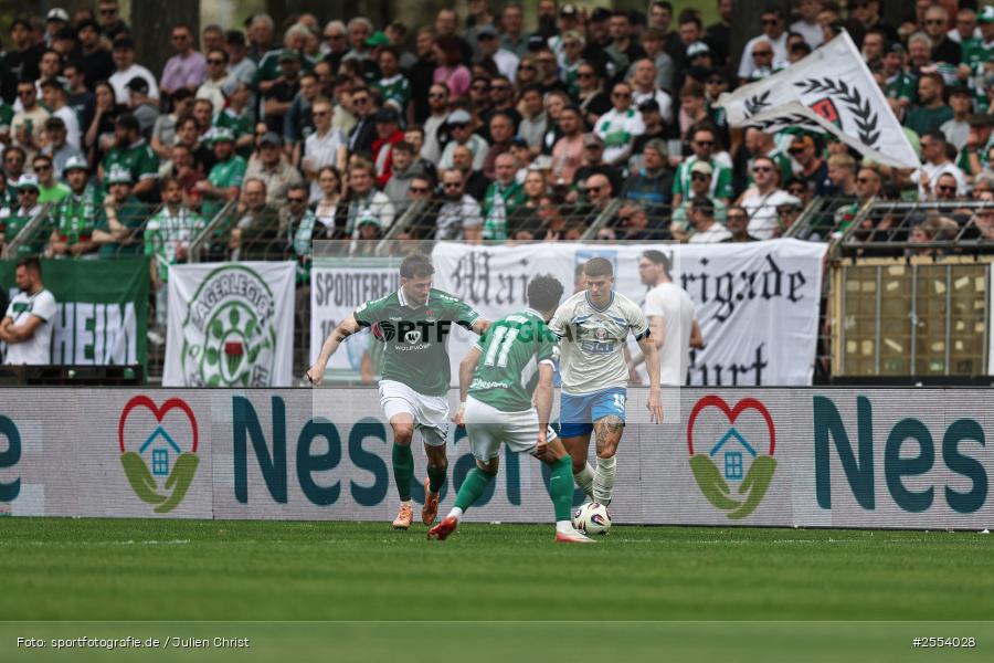 sport, Schweinfurt, Sachs-Stadion, Fussball, F.C. Hansa Rostock, DFB, 34. Spieltag, 3. Liga, 18.04.2026, 1. FC Schweinfurt 1905 - Bild-ID: 2554028