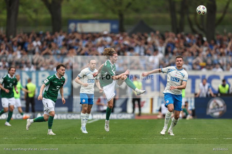 sport, Schweinfurt, Sachs-Stadion, Fussball, F.C. Hansa Rostock, DFB, 34. Spieltag, 3. Liga, 18.04.2026, 1. FC Schweinfurt 1905 - Bild-ID: 2554053