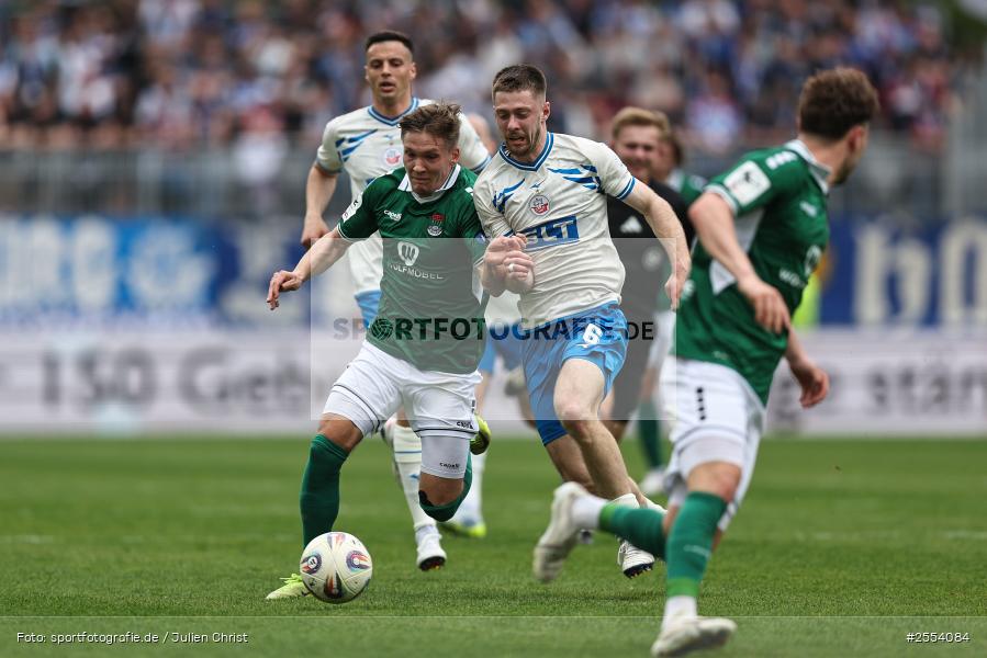 sport, Schweinfurt, Sachs-Stadion, Fussball, F.C. Hansa Rostock, DFB, 34. Spieltag, 3. Liga, 18.04.2026, 1. FC Schweinfurt 1905 - Bild-ID: 2554084