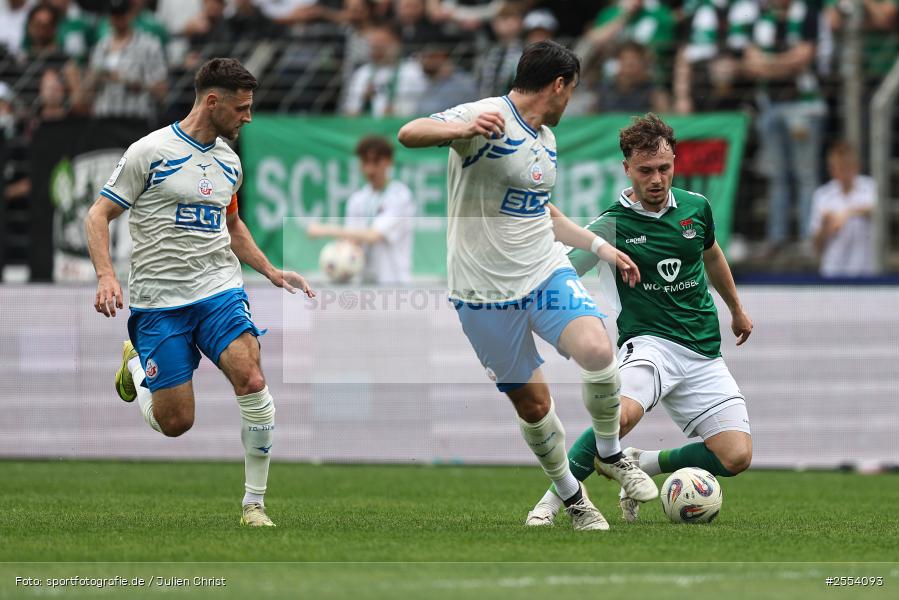 sport, Schweinfurt, Sachs-Stadion, Fussball, F.C. Hansa Rostock, DFB, 34. Spieltag, 3. Liga, 18.04.2026, 1. FC Schweinfurt 1905 - Bild-ID: 2554093