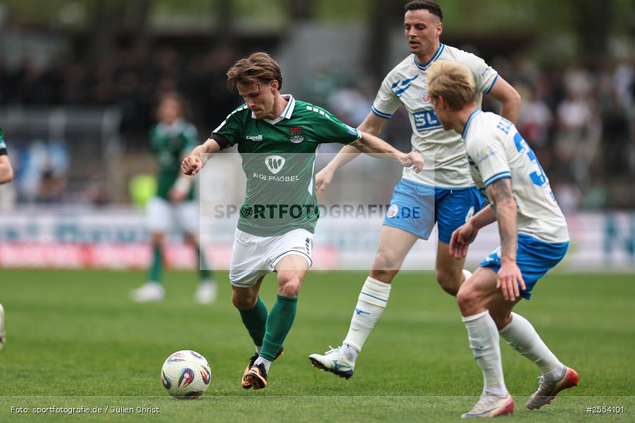 sport, Schweinfurt, Sachs-Stadion, Fussball, F.C. Hansa Rostock, DFB, 34. Spieltag, 3. Liga, 18.04.2026, 1. FC Schweinfurt 1905 - Bild-ID: 2554101