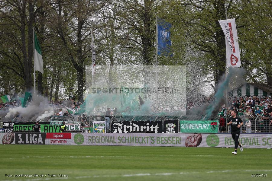 sport, Schweinfurt, Sachs-Stadion, Fussball, F.C. Hansa Rostock, DFB, 34. Spieltag, 3. Liga, 18.04.2026, 1. FC Schweinfurt 1905 - Bild-ID: 2554121