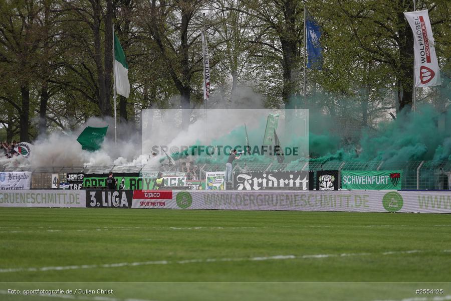 sport, Schweinfurt, Sachs-Stadion, Fussball, F.C. Hansa Rostock, DFB, 34. Spieltag, 3. Liga, 18.04.2026, 1. FC Schweinfurt 1905 - Bild-ID: 2554125