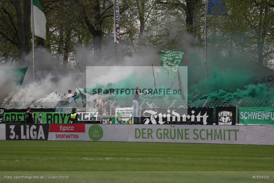 sport, Schweinfurt, Sachs-Stadion, Fussball, F.C. Hansa Rostock, DFB, 34. Spieltag, 3. Liga, 18.04.2026, 1. FC Schweinfurt 1905 - Bild-ID: 2554126