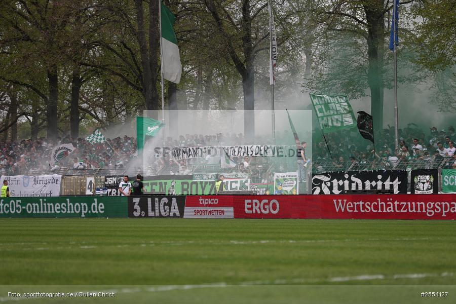 sport, Schweinfurt, Sachs-Stadion, Fussball, F.C. Hansa Rostock, DFB, 34. Spieltag, 3. Liga, 18.04.2026, 1. FC Schweinfurt 1905 - Bild-ID: 2554127