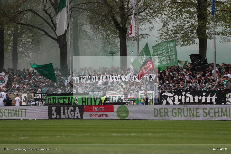 sport, Schweinfurt, Sachs-Stadion, Fussball, F.C. Hansa Rostock, DFB, 34. Spieltag, 3. Liga, 18.04.2026, 1. FC Schweinfurt 1905 - Bild-ID: 2554128