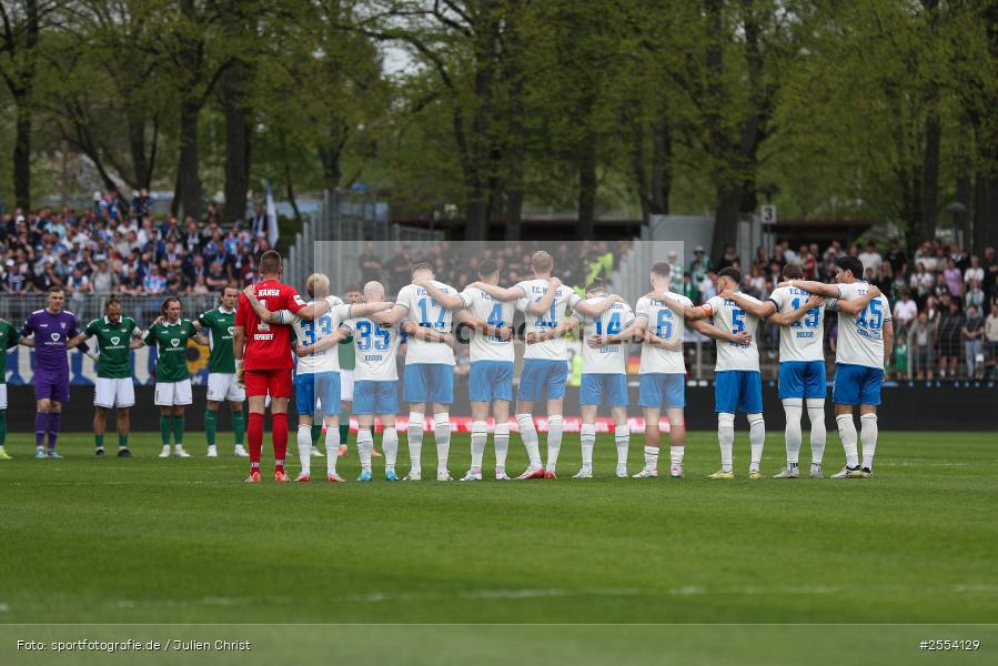 sport, Schweinfurt, Sachs-Stadion, Fussball, F.C. Hansa Rostock, DFB, 34. Spieltag, 3. Liga, 18.04.2026, 1. FC Schweinfurt 1905 - Bild-ID: 2554129