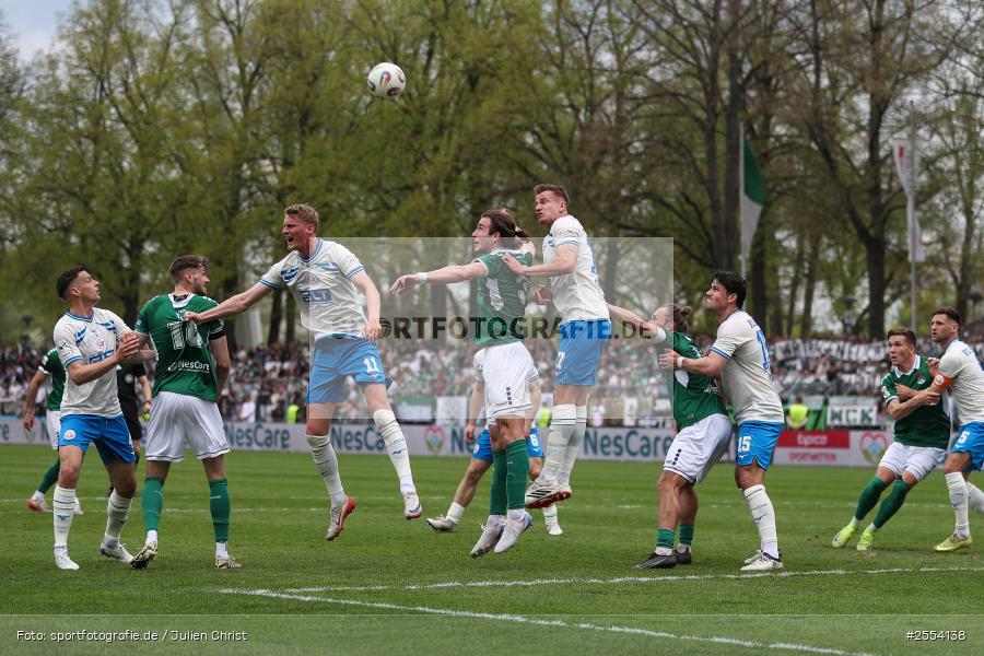 sport, Schweinfurt, Sachs-Stadion, Fussball, F.C. Hansa Rostock, DFB, 34. Spieltag, 3. Liga, 18.04.2026, 1. FC Schweinfurt 1905 - Bild-ID: 2554138