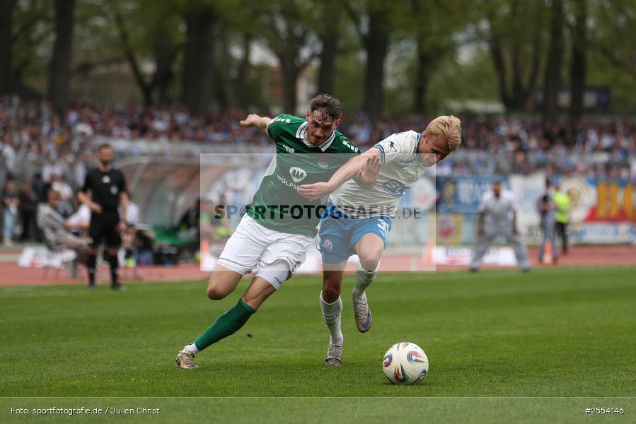 sport, Schweinfurt, Sachs-Stadion, Fussball, F.C. Hansa Rostock, DFB, 34. Spieltag, 3. Liga, 18.04.2026, 1. FC Schweinfurt 1905 - Bild-ID: 2554146
