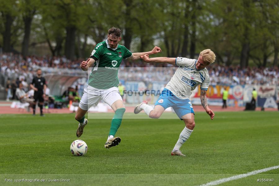 sport, Schweinfurt, Sachs-Stadion, Fussball, F.C. Hansa Rostock, DFB, 34. Spieltag, 3. Liga, 18.04.2026, 1. FC Schweinfurt 1905 - Bild-ID: 2554147
