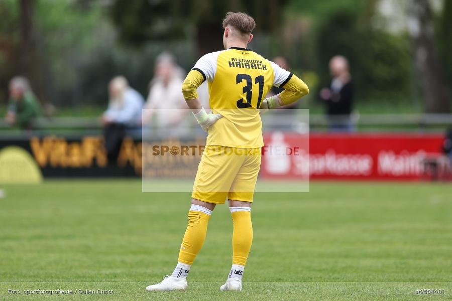 sport, TSV Karlburg, SV Alemannia Haibach, Landesliga Nordwest, Karlburg, Fussball, Fundamentum Sportpark, 30. Spieltag, 18.04.2026 - Bild-ID: 2554401