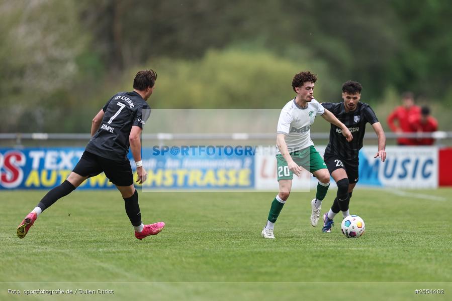 sport, TSV Karlburg, SV Alemannia Haibach, Landesliga Nordwest, Karlburg, Fussball, Fundamentum Sportpark, 30. Spieltag, 18.04.2026 - Bild-ID: 2554402
