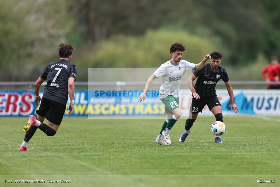 sport, TSV Karlburg, SV Alemannia Haibach, Landesliga Nordwest, Karlburg, Fussball, Fundamentum Sportpark, 30. Spieltag, 18.04.2026 - Bild-ID: 2554403