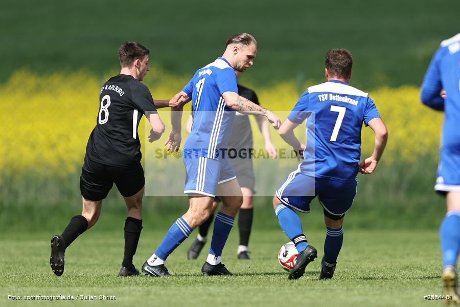 Sportgelände, Duttenbrunn, 19.04.2026, sport, Fussball, 26. Spieltag, Kreisliga Würzburg Gr. 2, TSV Karlburg II, (SG 1) Urspringen / Karbach / Duttenbrunn - Bild-ID: 2554481