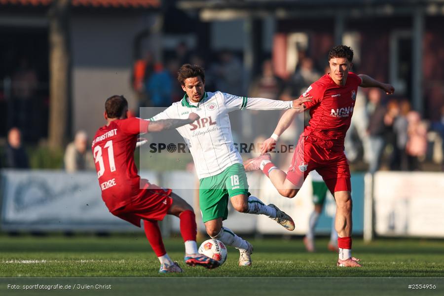 sport, VfB Eichstätt, TSV Aubstadt, Regionalliga Bayern, NGN-Arena, Fussball, BFV, Aubstadt, 30. Spieltag, 21.04.2026 - Bild-ID: 2554956
