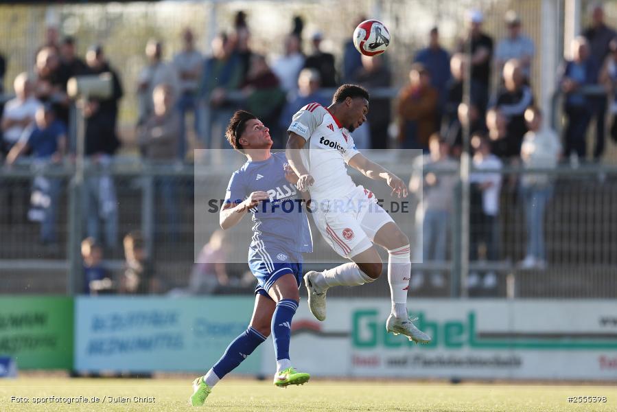 Stadion am Schönbusch, Aschaffenburg, 24.04.2026, sport, BFV, Fussball, 31. Spieltag, Regionalliga Bayern, 1. FC Nürnberg II, SV Viktoria Aschaffenburg - Bild-ID: 2555398