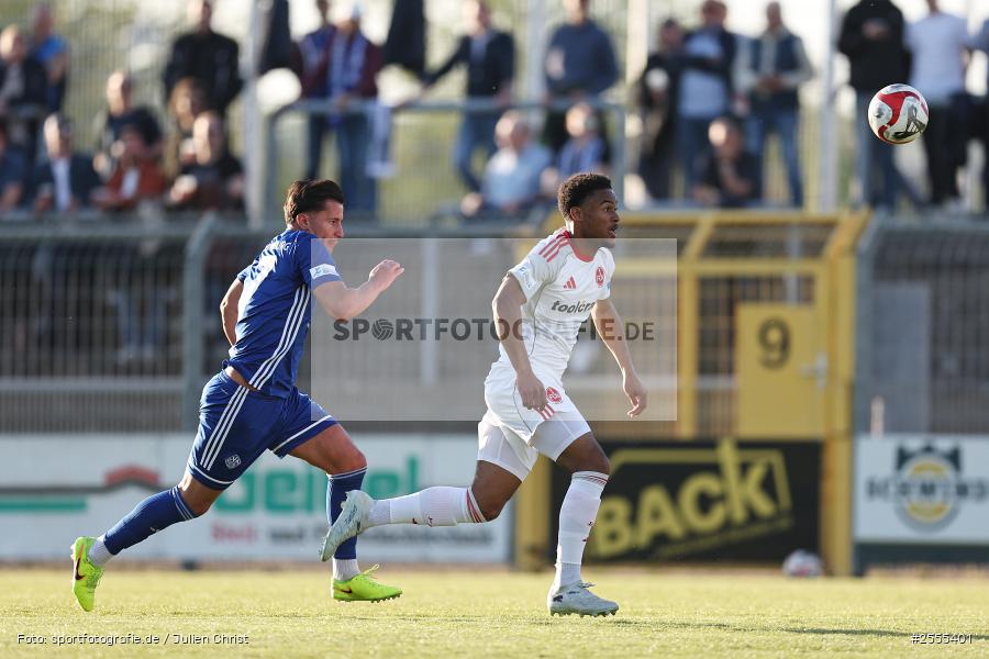 Stadion am Schönbusch, Aschaffenburg, 24.04.2026, sport, BFV, Fussball, 31. Spieltag, Regionalliga Bayern, 1. FC Nürnberg II, SV Viktoria Aschaffenburg - Bild-ID: 2555401