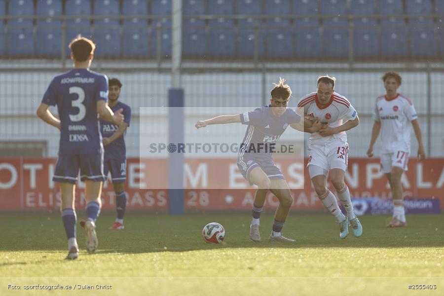 Stadion am Schönbusch, Aschaffenburg, 24.04.2026, sport, BFV, Fussball, 31. Spieltag, Regionalliga Bayern, 1. FC Nürnberg II, SV Viktoria Aschaffenburg - Bild-ID: 2555403