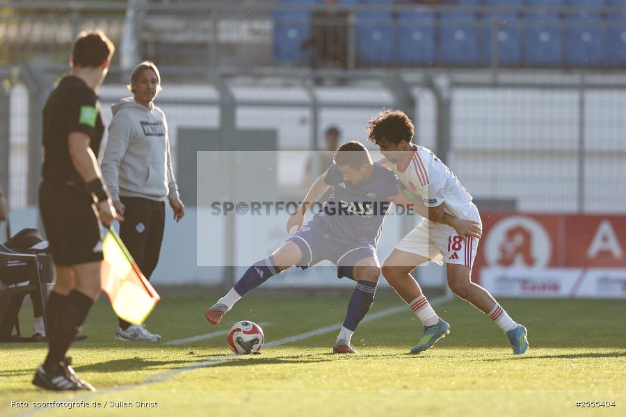 Stadion am Schönbusch, Aschaffenburg, 24.04.2026, sport, BFV, Fussball, 31. Spieltag, Regionalliga Bayern, 1. FC Nürnberg II, SV Viktoria Aschaffenburg - Bild-ID: 2555404