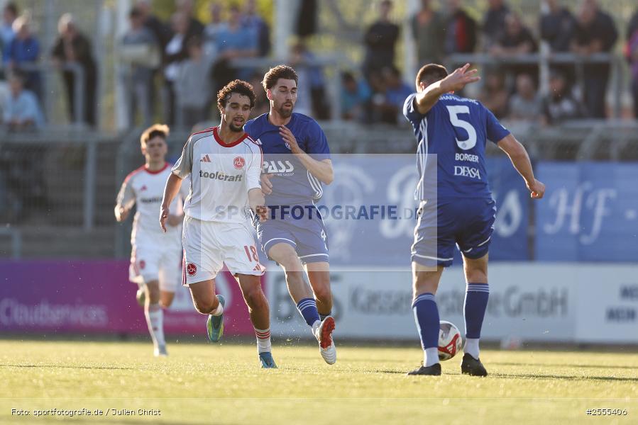 Stadion am Schönbusch, Aschaffenburg, 24.04.2026, sport, BFV, Fussball, 31. Spieltag, Regionalliga Bayern, 1. FC Nürnberg II, SV Viktoria Aschaffenburg - Bild-ID: 2555406