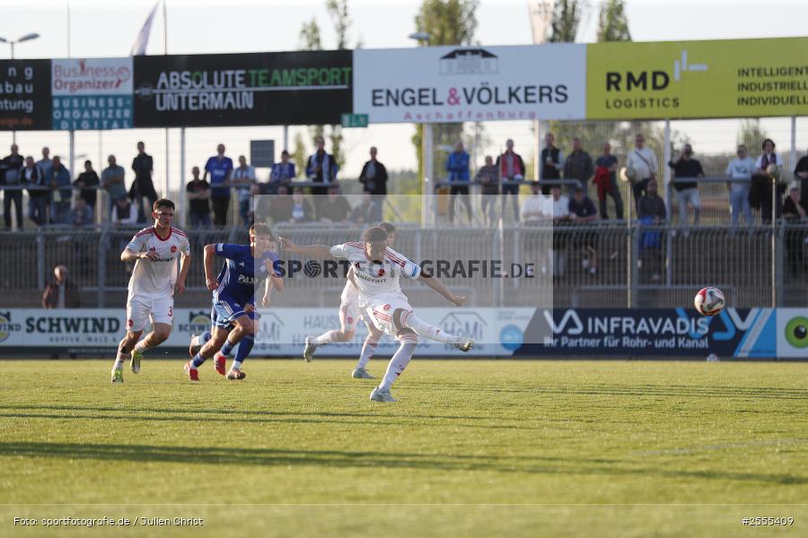 Stadion am Schönbusch, Aschaffenburg, 24.04.2026, sport, BFV, Fussball, 31. Spieltag, Regionalliga Bayern, 1. FC Nürnberg II, SV Viktoria Aschaffenburg - Bild-ID: 2555409