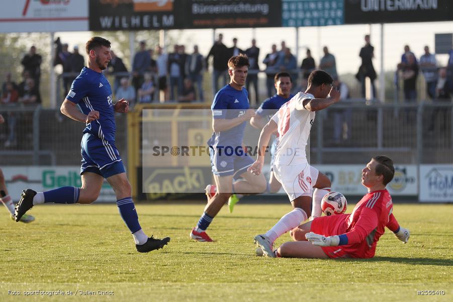 Stadion am Schönbusch, Aschaffenburg, 24.04.2026, sport, BFV, Fussball, 31. Spieltag, Regionalliga Bayern, 1. FC Nürnberg II, SV Viktoria Aschaffenburg - Bild-ID: 2555410