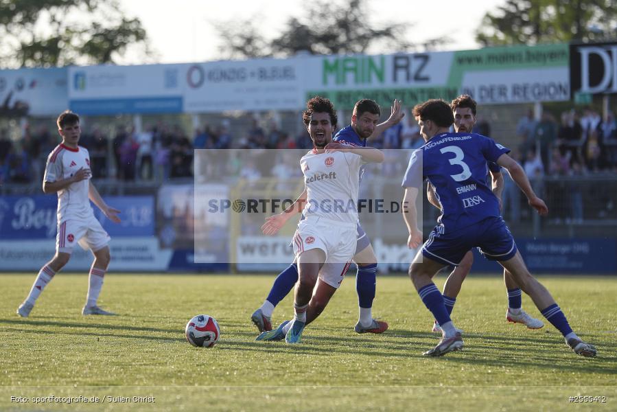 Stadion am Schönbusch, Aschaffenburg, 24.04.2026, sport, BFV, Fussball, 31. Spieltag, Regionalliga Bayern, 1. FC Nürnberg II, SV Viktoria Aschaffenburg - Bild-ID: 2555412