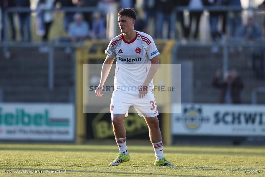 Stadion am Schönbusch, Aschaffenburg, 24.04.2026, sport, BFV, Fussball, 31. Spieltag, Regionalliga Bayern, 1. FC Nürnberg II, SV Viktoria Aschaffenburg - Bild-ID: 2555417