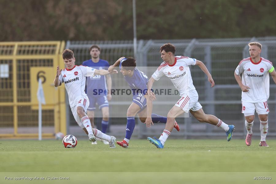 Stadion am Schönbusch, Aschaffenburg, 24.04.2026, sport, BFV, Fussball, 31. Spieltag, Regionalliga Bayern, 1. FC Nürnberg II, SV Viktoria Aschaffenburg - Bild-ID: 2555420