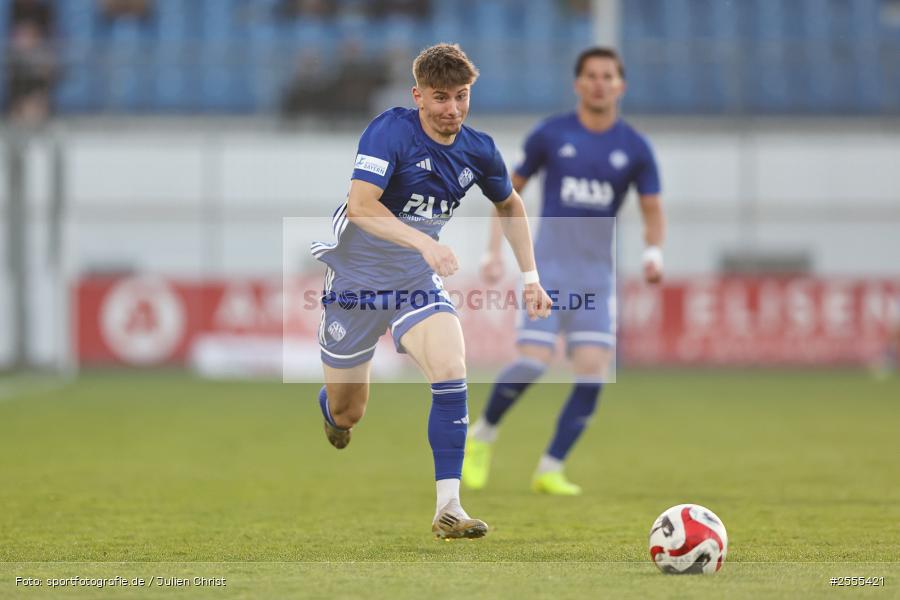 Stadion am Schönbusch, Aschaffenburg, 24.04.2026, sport, BFV, Fussball, 31. Spieltag, Regionalliga Bayern, 1. FC Nürnberg II, SV Viktoria Aschaffenburg - Bild-ID: 2555421