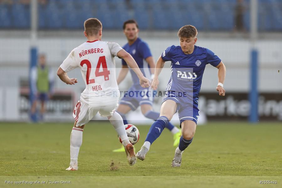 Stadion am Schönbusch, Aschaffenburg, 24.04.2026, sport, BFV, Fussball, 31. Spieltag, Regionalliga Bayern, 1. FC Nürnberg II, SV Viktoria Aschaffenburg - Bild-ID: 2555422