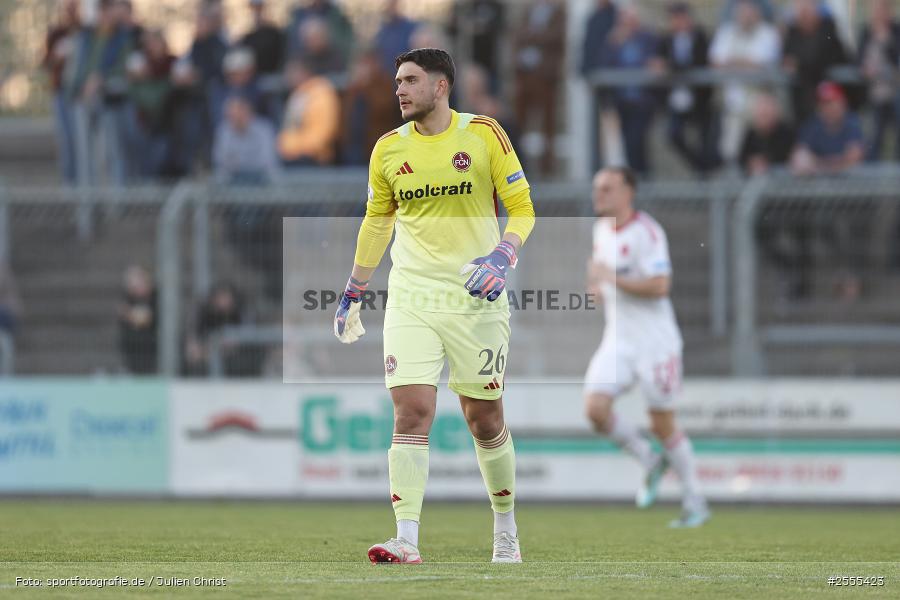 Stadion am Schönbusch, Aschaffenburg, 24.04.2026, sport, BFV, Fussball, 31. Spieltag, Regionalliga Bayern, 1. FC Nürnberg II, SV Viktoria Aschaffenburg - Bild-ID: 2555423
