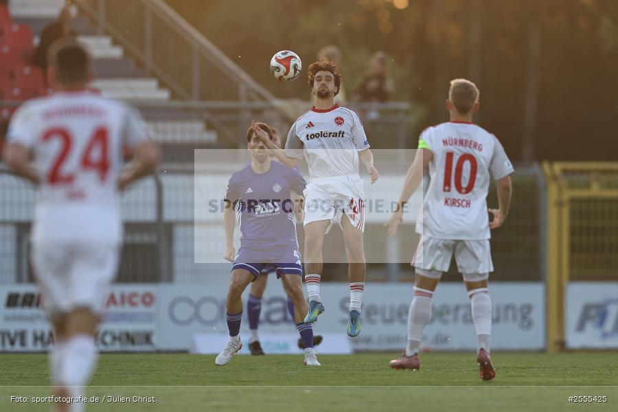 Stadion am Schönbusch, Aschaffenburg, 24.04.2026, sport, BFV, Fussball, 31. Spieltag, Regionalliga Bayern, 1. FC Nürnberg II, SV Viktoria Aschaffenburg - Bild-ID: 2555425