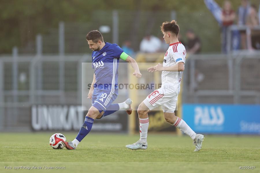 Stadion am Schönbusch, Aschaffenburg, 24.04.2026, sport, BFV, Fussball, 31. Spieltag, Regionalliga Bayern, 1. FC Nürnberg II, SV Viktoria Aschaffenburg - Bild-ID: 2555427