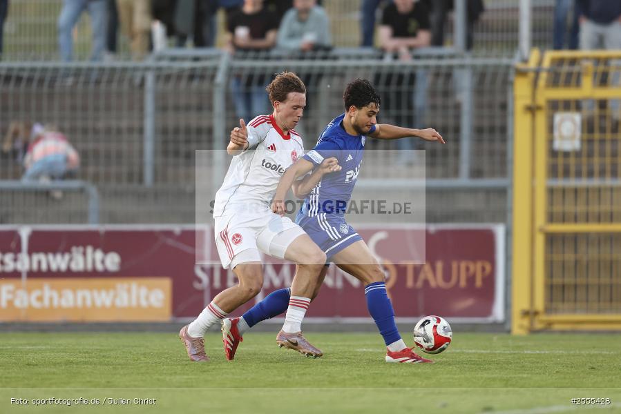 Stadion am Schönbusch, Aschaffenburg, 24.04.2026, sport, BFV, Fussball, 31. Spieltag, Regionalliga Bayern, 1. FC Nürnberg II, SV Viktoria Aschaffenburg - Bild-ID: 2555428