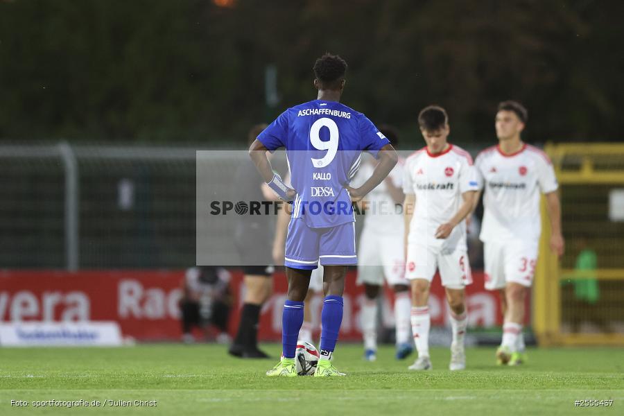 Stadion am Schönbusch, Aschaffenburg, 24.04.2026, sport, BFV, Fussball, 31. Spieltag, Regionalliga Bayern, 1. FC Nürnberg II, SV Viktoria Aschaffenburg - Bild-ID: 2555437