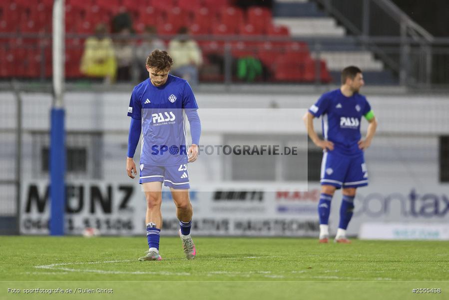 Stadion am Schönbusch, Aschaffenburg, 24.04.2026, sport, BFV, Fussball, 31. Spieltag, Regionalliga Bayern, 1. FC Nürnberg II, SV Viktoria Aschaffenburg - Bild-ID: 2555438