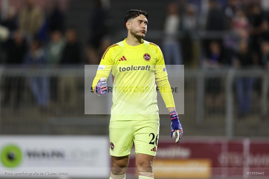 Stadion am Schönbusch, Aschaffenburg, 24.04.2026, sport, BFV, Fussball, 31. Spieltag, Regionalliga Bayern, 1. FC Nürnberg II, SV Viktoria Aschaffenburg - Bild-ID: 2555440