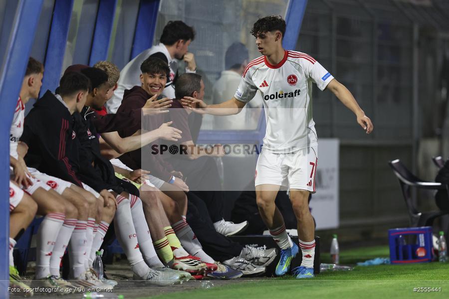 Stadion am Schönbusch, Aschaffenburg, 24.04.2026, sport, BFV, Fussball, 31. Spieltag, Regionalliga Bayern, 1. FC Nürnberg II, SV Viktoria Aschaffenburg - Bild-ID: 2555441