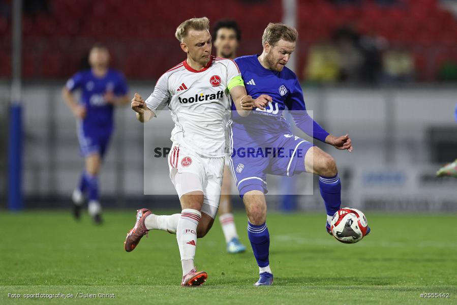Stadion am Schönbusch, Aschaffenburg, 24.04.2026, sport, BFV, Fussball, 31. Spieltag, Regionalliga Bayern, 1. FC Nürnberg II, SV Viktoria Aschaffenburg - Bild-ID: 2555442