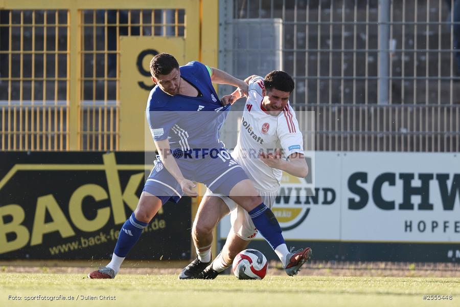 Stadion am Schönbusch, Aschaffenburg, 24.04.2026, sport, BFV, Fussball, 31. Spieltag, Regionalliga Bayern, 1. FC Nürnberg II, SV Viktoria Aschaffenburg - Bild-ID: 2555448