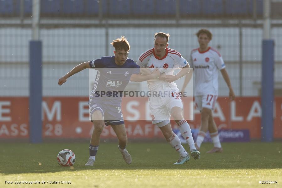 Stadion am Schönbusch, Aschaffenburg, 24.04.2026, sport, BFV, Fussball, 31. Spieltag, Regionalliga Bayern, 1. FC Nürnberg II, SV Viktoria Aschaffenburg - Bild-ID: 2555449