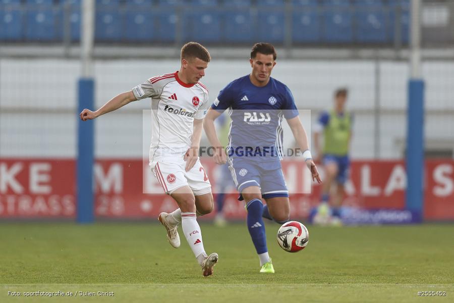 Stadion am Schönbusch, Aschaffenburg, 24.04.2026, sport, BFV, Fussball, 31. Spieltag, Regionalliga Bayern, 1. FC Nürnberg II, SV Viktoria Aschaffenburg - Bild-ID: 2555452