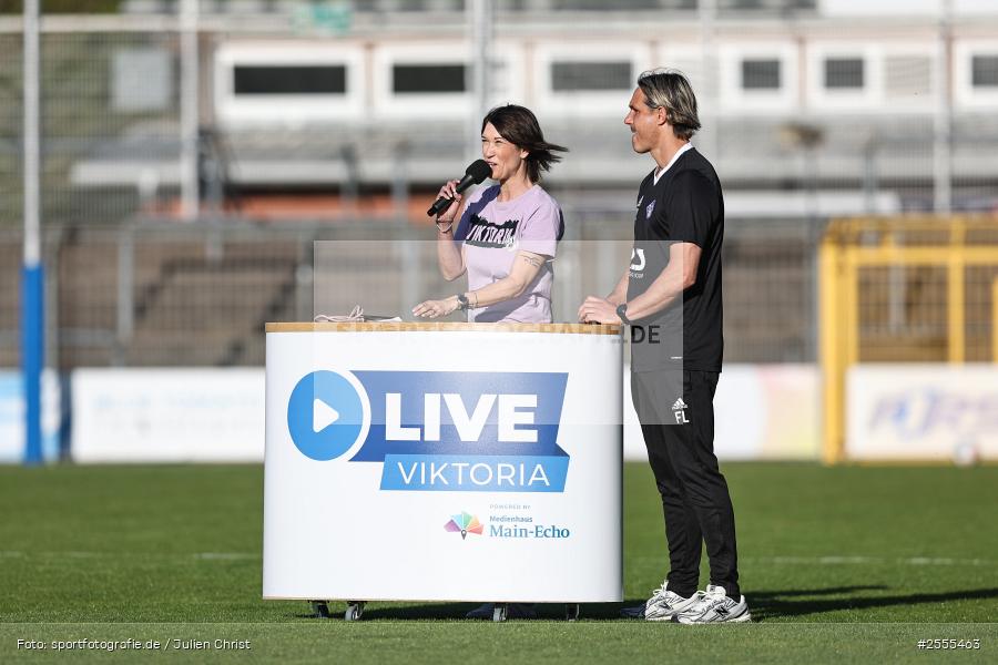 sport, Stadion am Schönbusch, SV Viktoria Aschaffenburg, Regionalliga Bayern, Fussball, BFV, Aschaffenburg, 31. Spieltag, 24.04.2026, 1. FC Nürnberg II - Bild-ID: 2555463